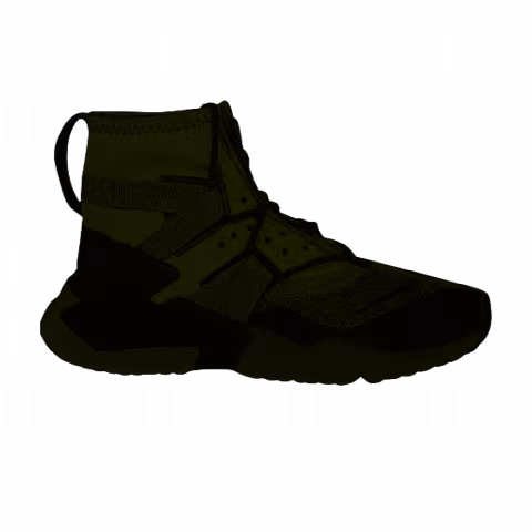 Nike Air Huarache Gripp Shield GS 'Medium Olive'