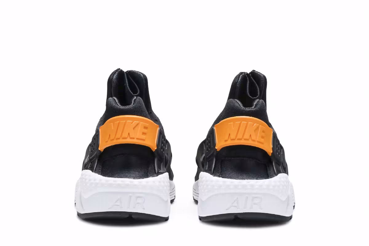 Nike Air Huarache Run EXT Zip Black Orange Peel, view 7