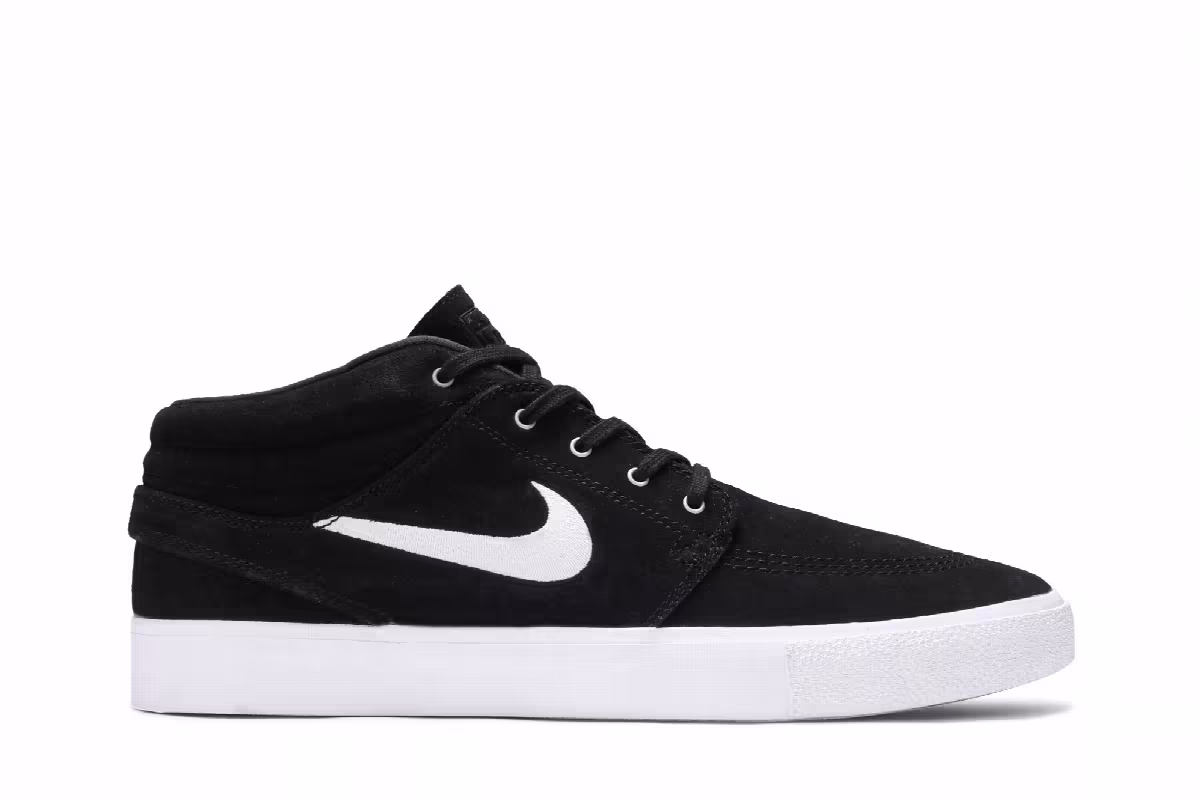Nike Zoom Janoski Mid RM SB Black, view 2