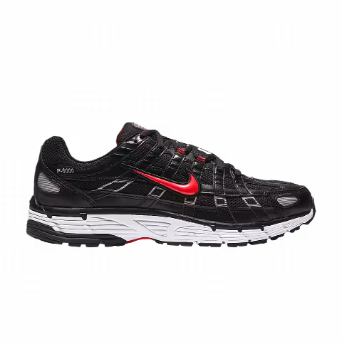 Nike P-6000 'Black Bright Crimson'