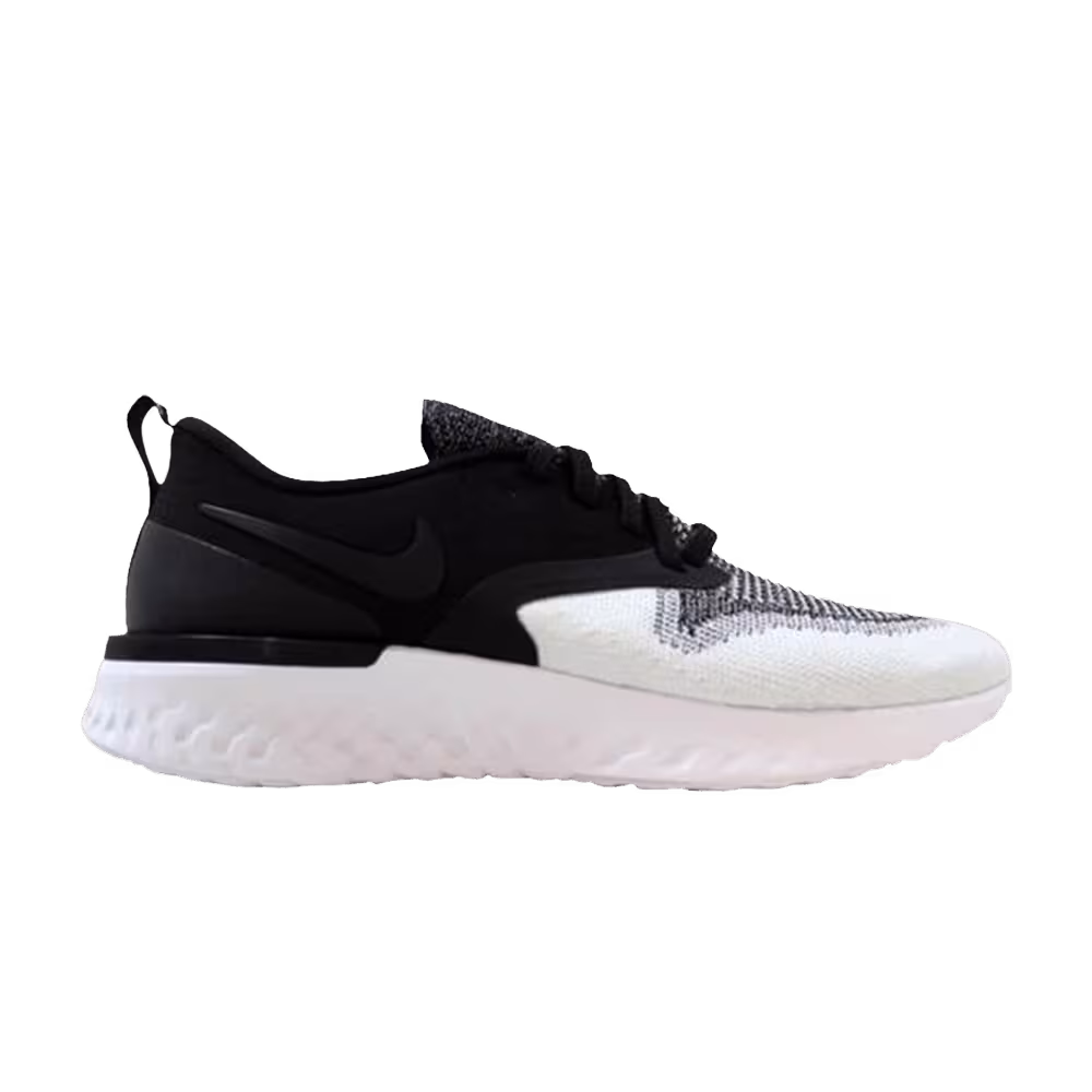 Nike Women's Odyssey React 2 Flyknit Black White