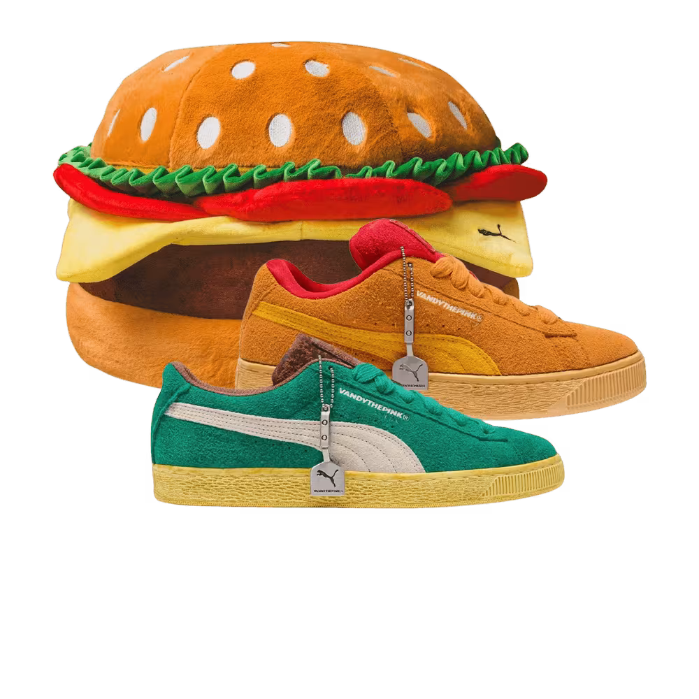VANDYTHEPINK x Puma Suede Hamburger Pack