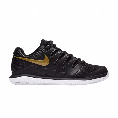 Nike Wmns Air Zoom Vapor X 'Black Metallic Gold'