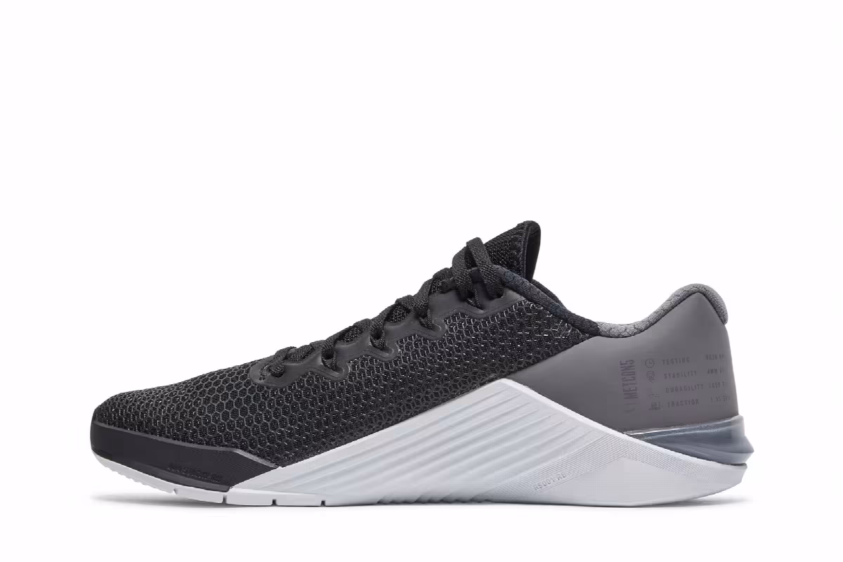 Nike Metcon 5 Black Gunsmoke, view 4