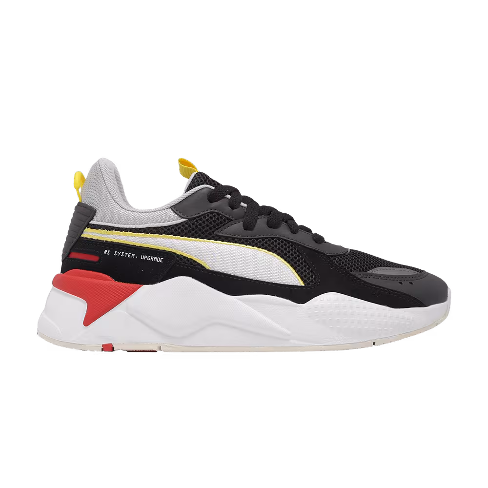 Scuderia Ferrari x HP x Puma RS-X Black Flat Dark Grey
