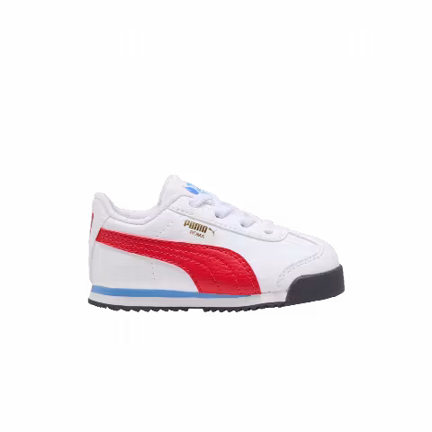 Puma Roma 24 Standard Toddler 'White Red Blue'
