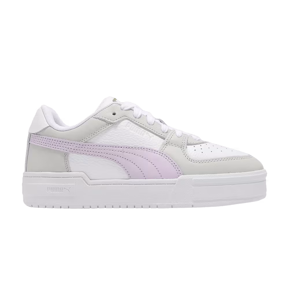 Puma Women's CA Pro Classic 2 White Feather Grey Lilac Frost