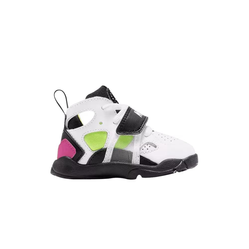 Nike Trainer Huarache TD White Laser Fuchsia Volt