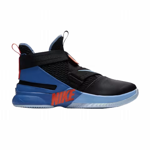 Nike LeBron Soldier 12 FlyEase 'Black Battle Blue'