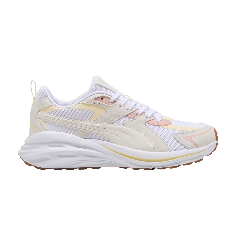 Puma Hypnotic LS White Vapor Grey Rose Quartz