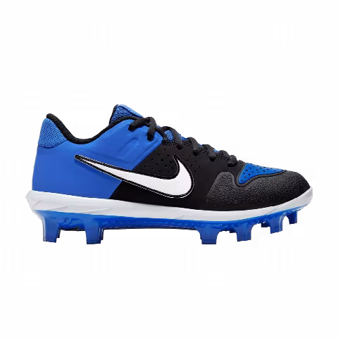 Nike Alpha Huarache Varsity Low MCS GS 'Black Game Royal'