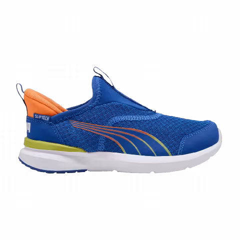 Puma Kruz Profoam SlipTech Little Kid 'Vivid Blue Orange Glo'
