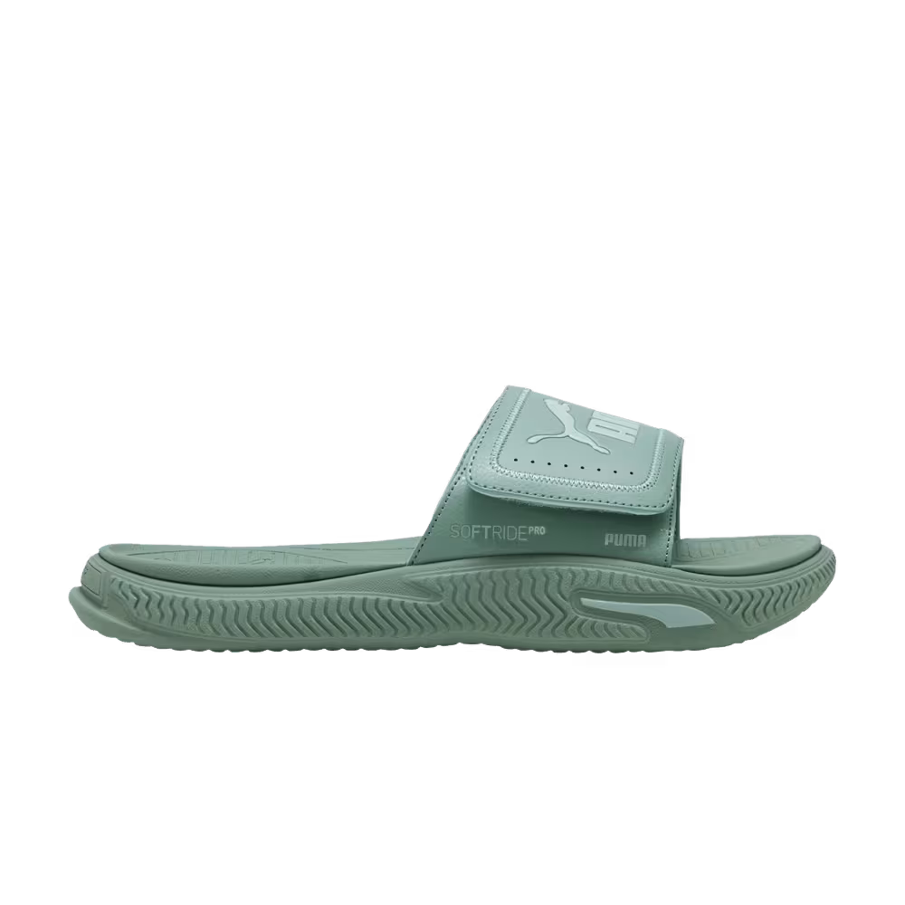 Puma Softride Pro 24 V Slide Green Moon