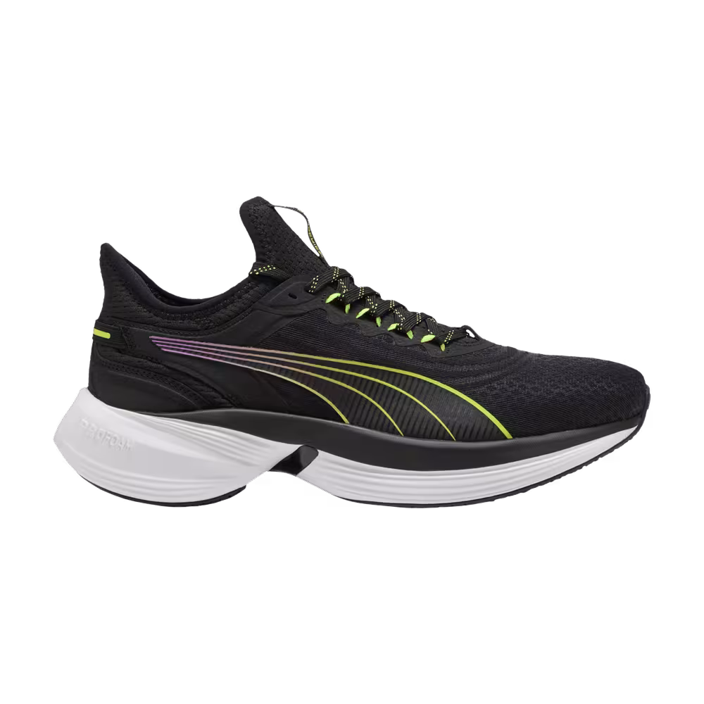 Puma Conduct Pro Black Yellow Alert