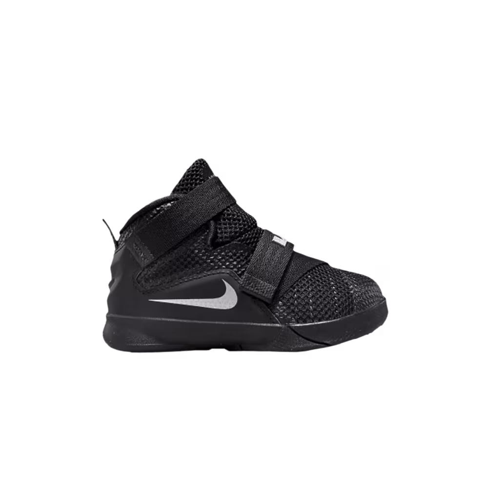 Nike LeBron Soldier 9 TD Black Metallic Silver