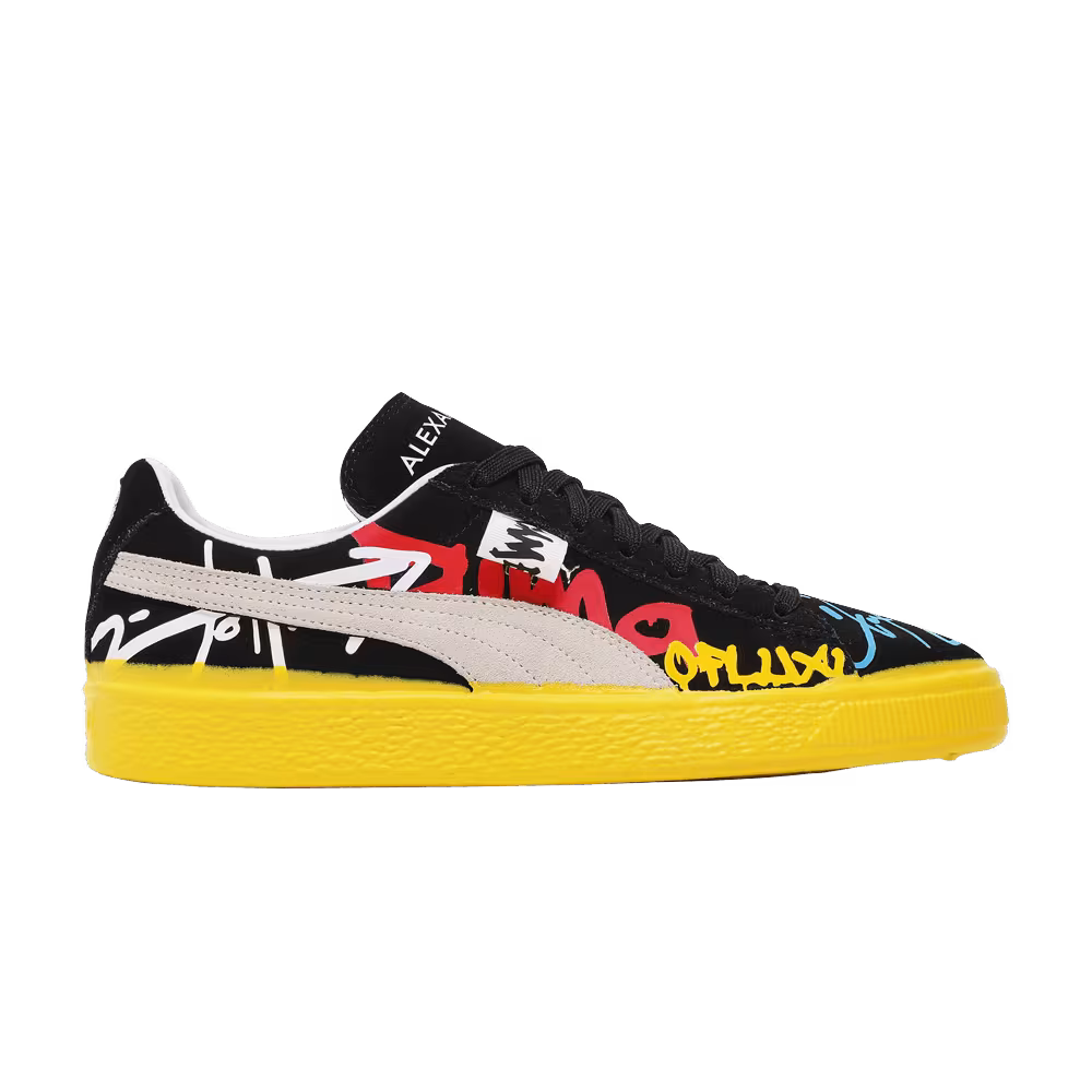 G-Tag x Puma Suede Alexander John Design - Black