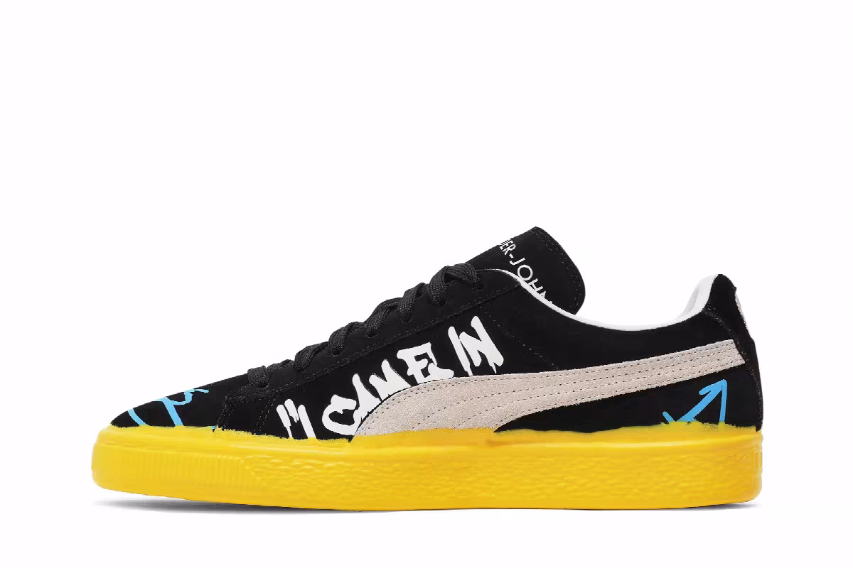G-Tag x Puma Suede Alexander John Design - Black, view 4