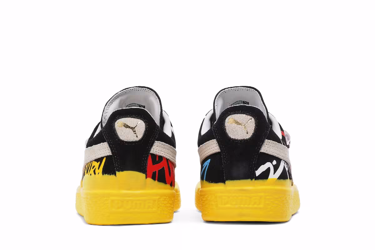 G-Tag x Puma Suede Alexander John Design - Black, view 7