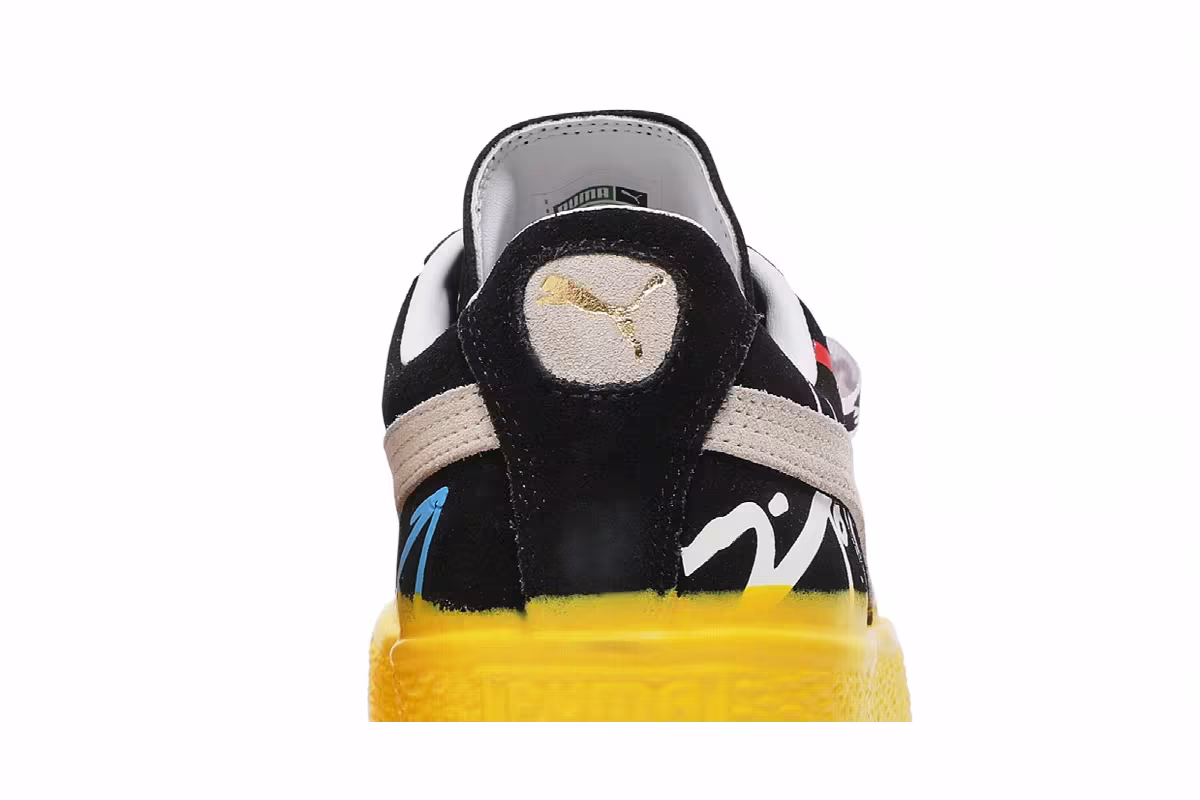 G-Tag x Puma Suede Alexander John Design - Black, view 8