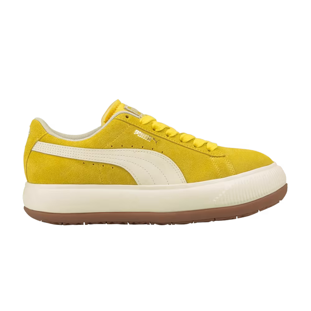 Puma Women's Suede Mayu Up Super Lemon