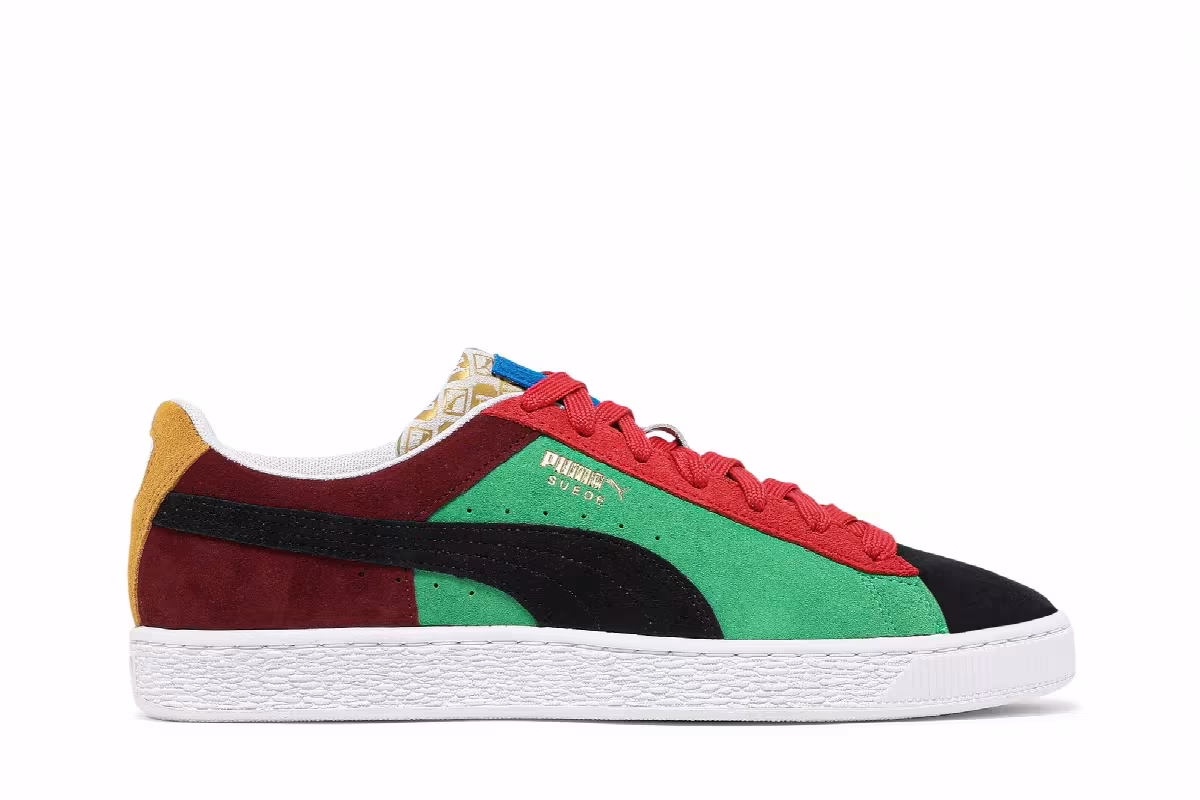 Puma Suede Classix Black Multi, view 2