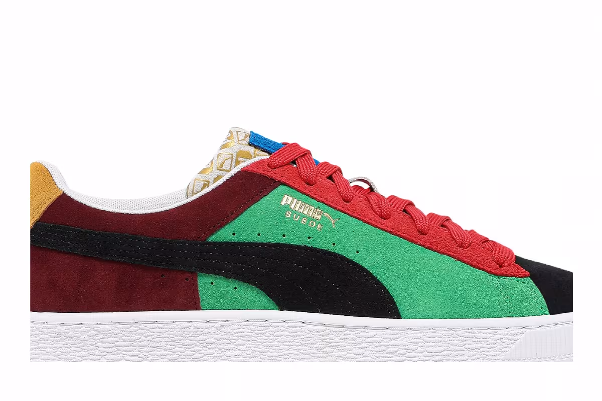 Puma Suede Classix Black Multi, view 3