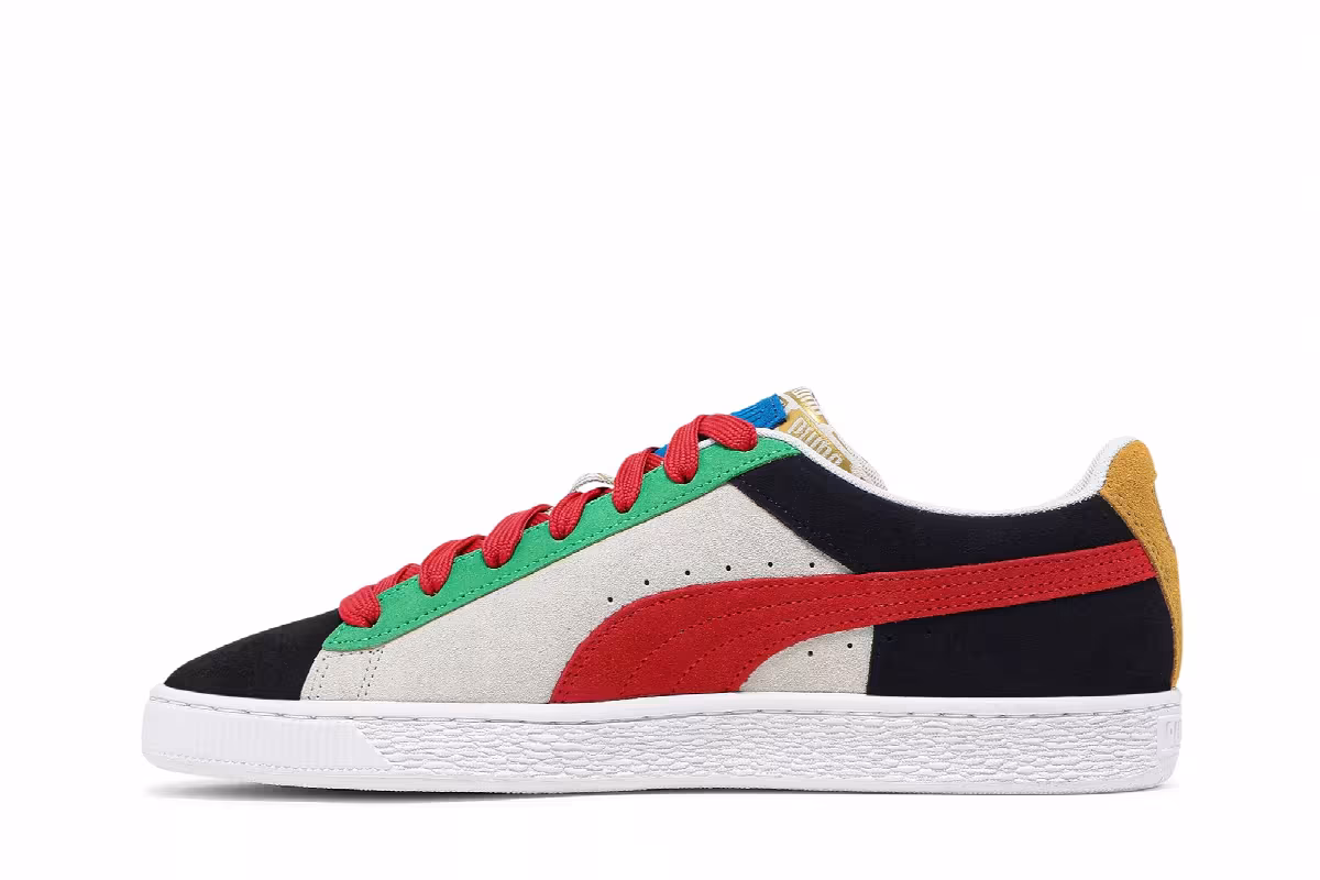 Puma Suede Classix Black Multi, view 4