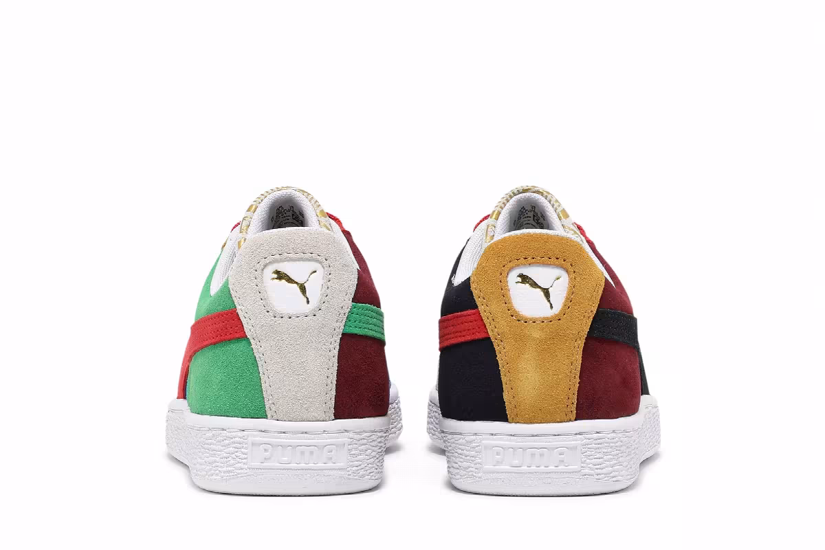Puma Suede Classix Black Multi, view 7