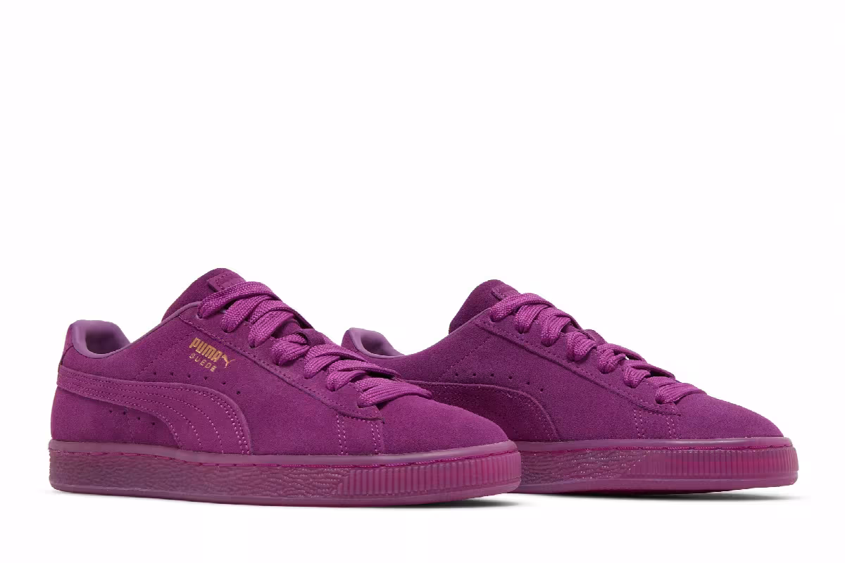 Puma Women's Suede Classic Mono Gold - Byzantium, view 9