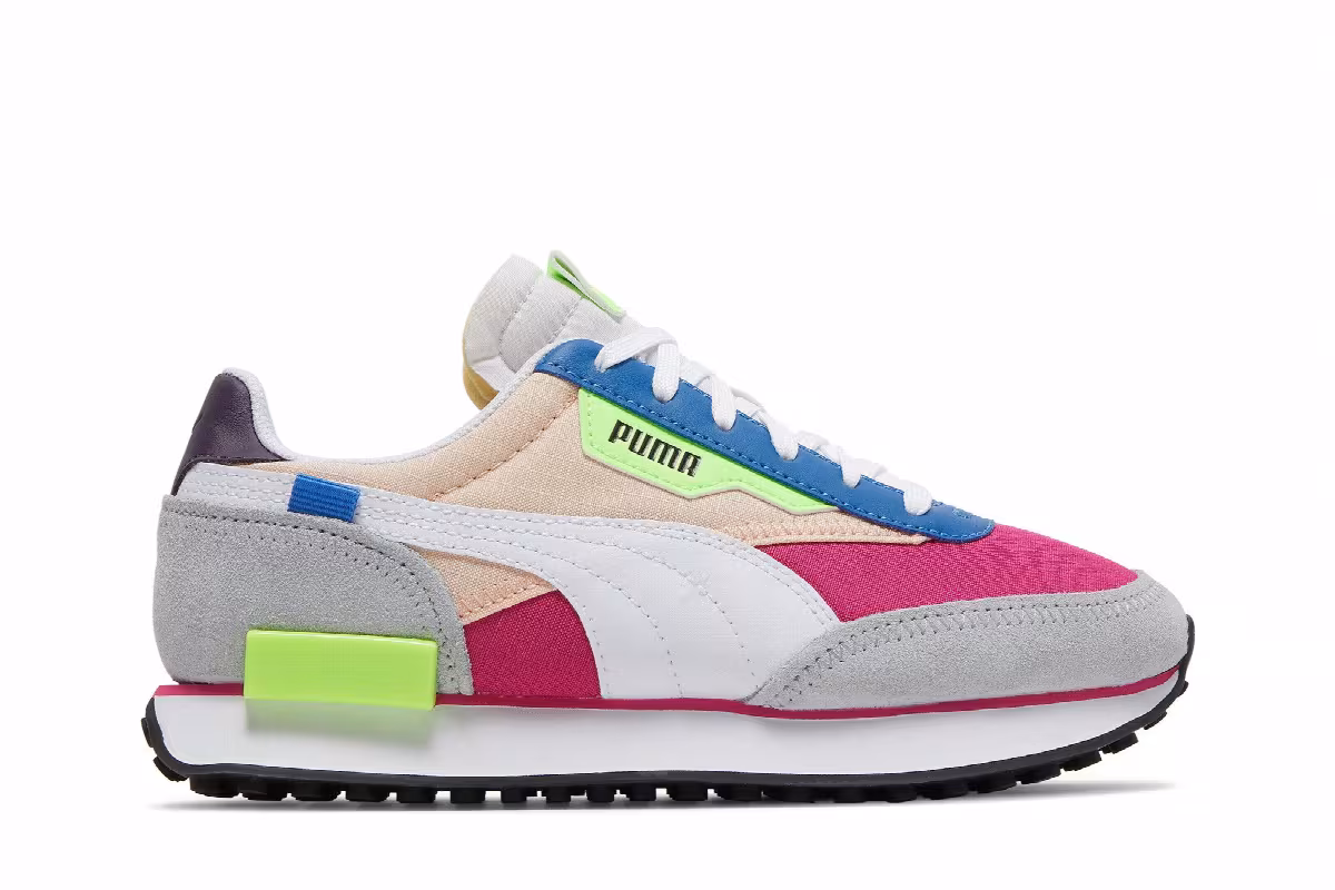 Puma Women's Future Rider Play On Purple Multi, view 2
