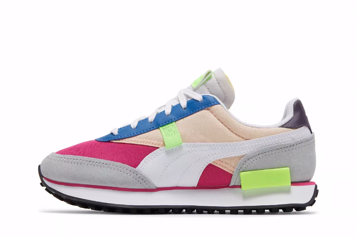 Puma Women's Future Rider Play On Purple Multi, view 4