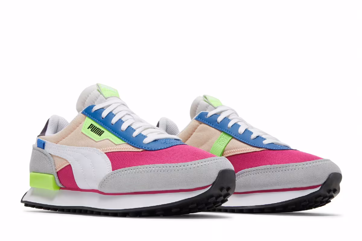 Puma Women's Future Rider Play On Purple Multi, view 9