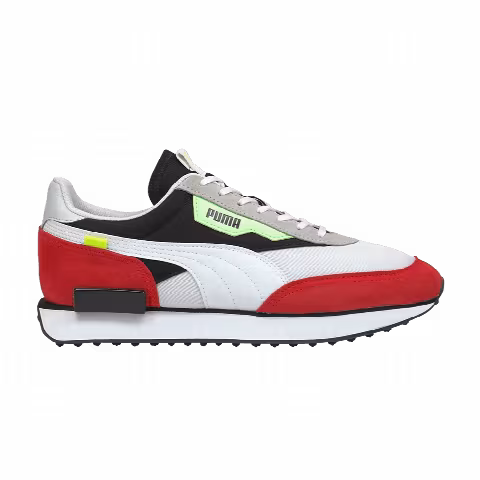 Puma Future Rider Retro 'White High Risk Red'
