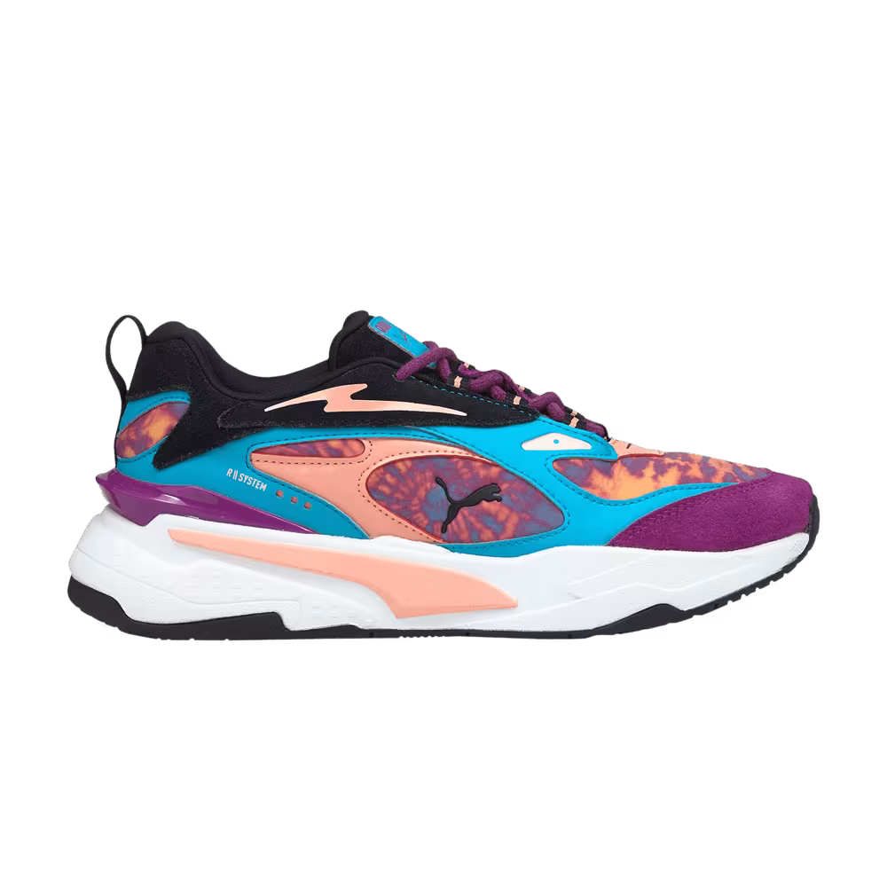 Puma Women's RS-Fast Tie Dye - Scuba Blue Byzantium