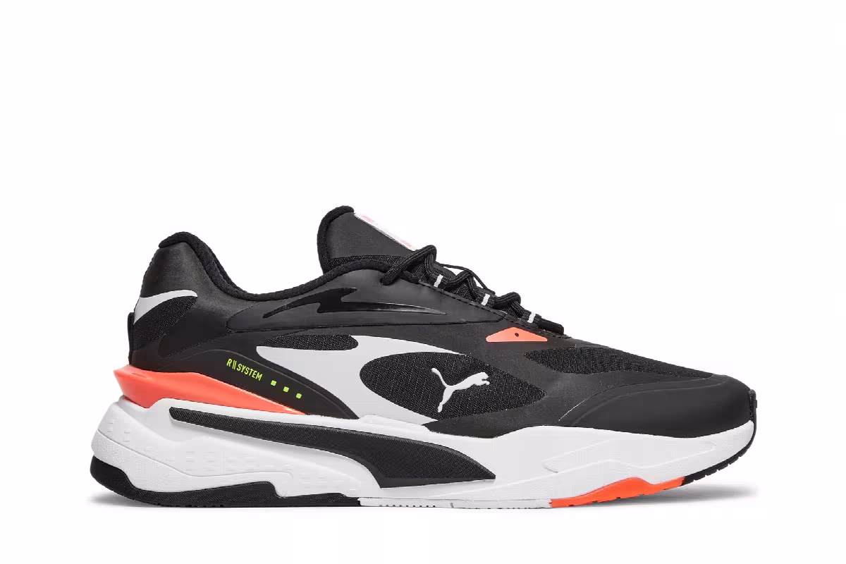 Puma RS-Fast Tech Black Fiery Coral, view 2