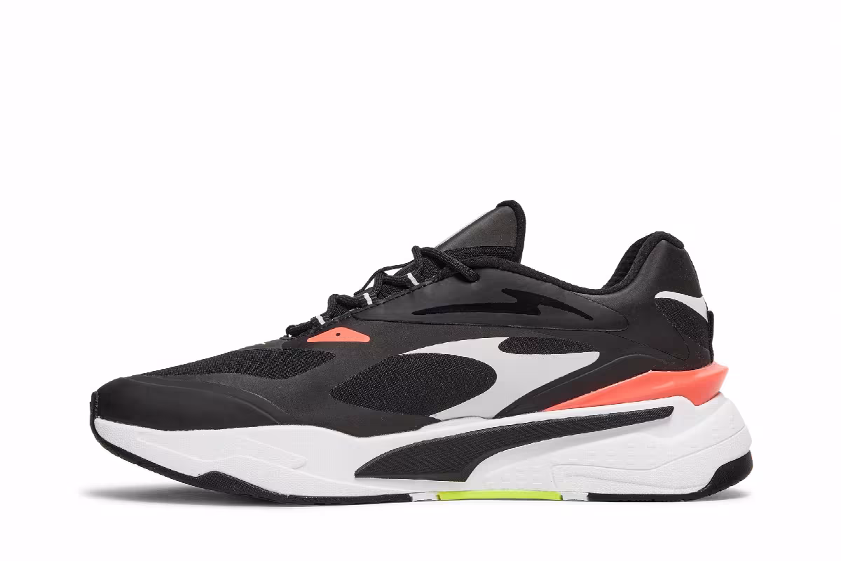 Puma RS-Fast Tech Black Fiery Coral, view 4