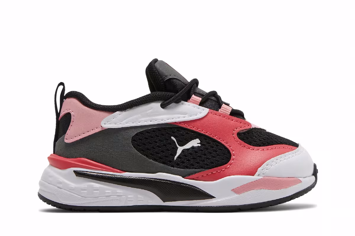 Puma RS-Fast Infant Black Urban Red, view 2