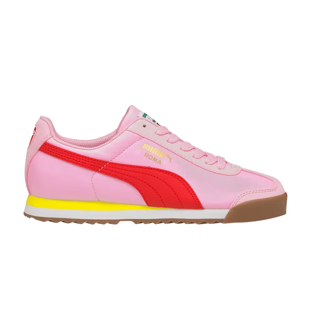 Puma Roma Basic Summer Jr Pink Lady Poppy Red