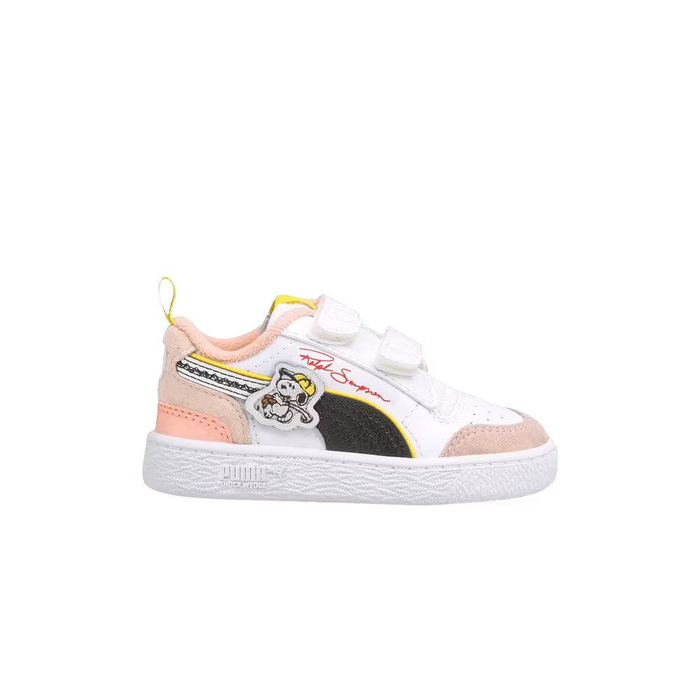 Puma Peanuts x Ralph Sampson Infant Snoopy - White Apricot Blush