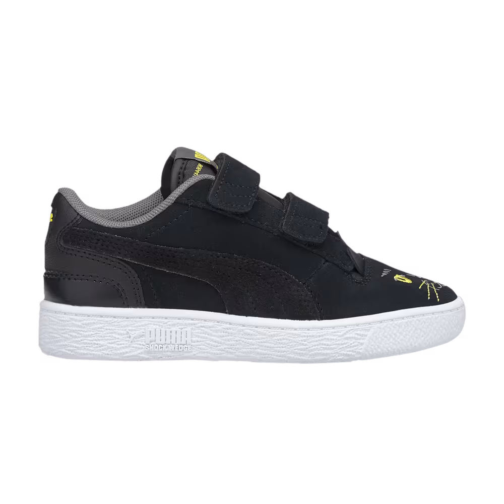 Puma Ralph Sampson Low Jr Animals - Black Cat