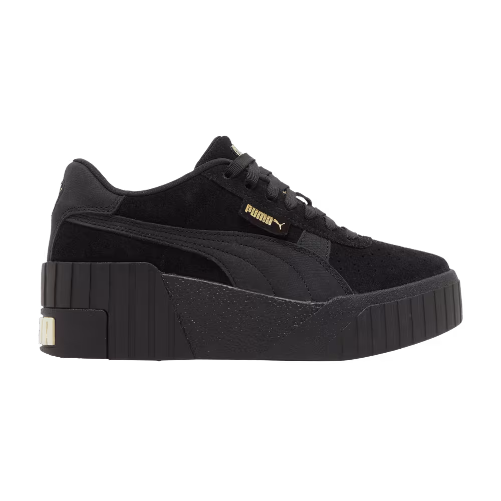 Puma Women's Cali Wedge Tonal Black