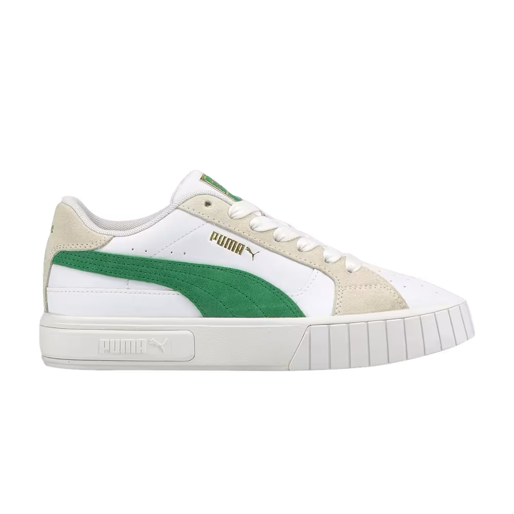 Puma Women's Cali Star White Amazon Green
