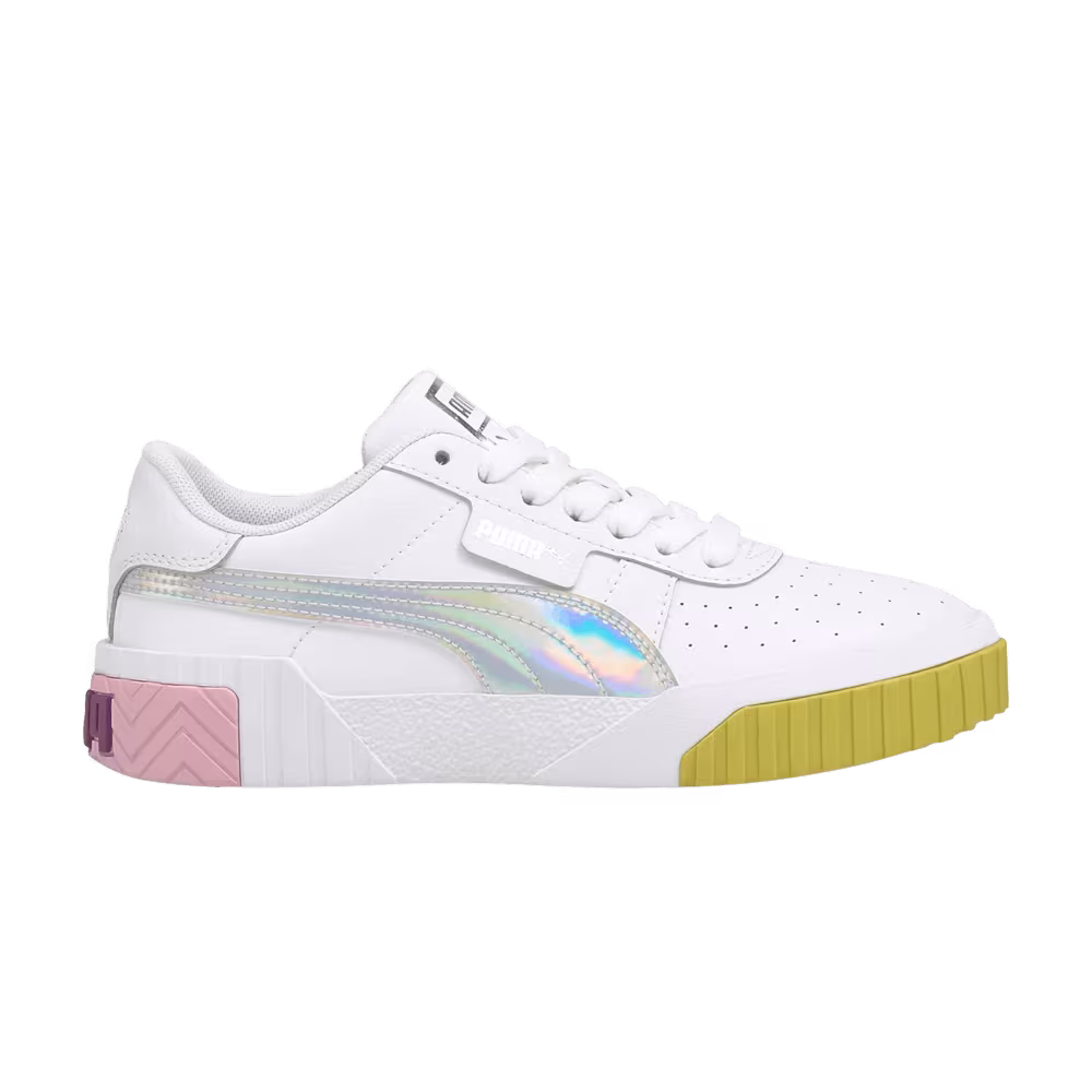 Puma Cali Jr Bubbles - White Pink Lady