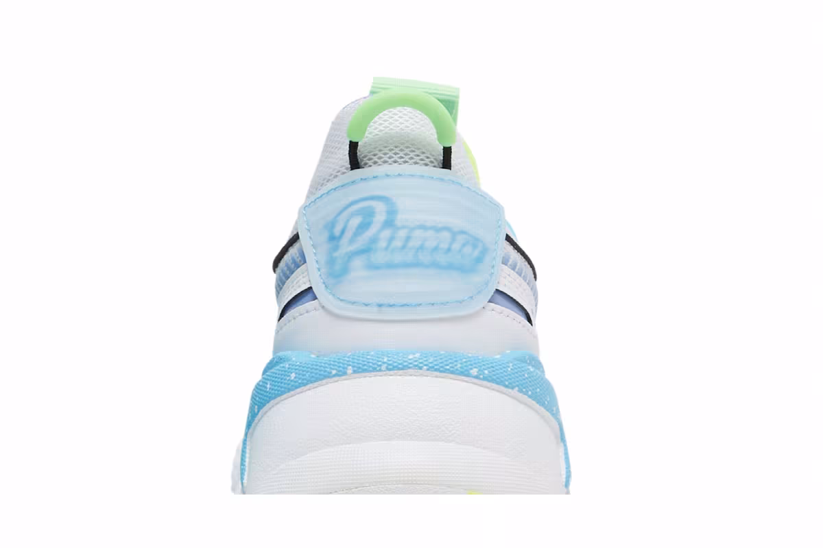 Puma RS-X Big Kid Airbrush - Elektro Green, view 8