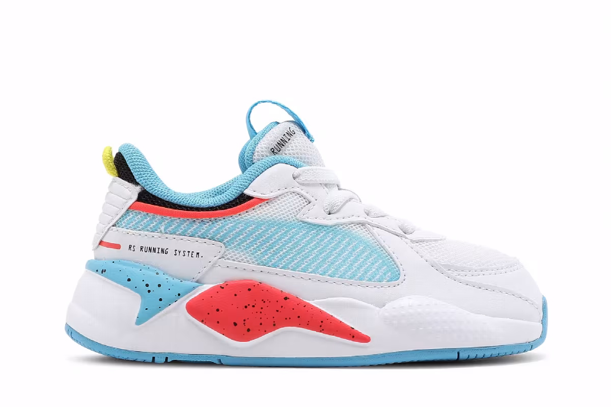 Puma RS-X Infant Airbrush - Luminous Blue, view 2