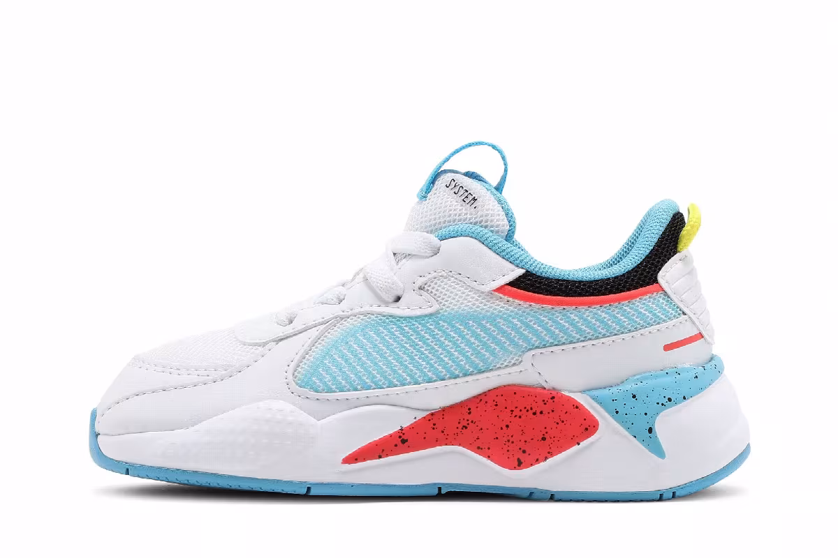 Puma RS-X Infant Airbrush - Luminous Blue, view 4
