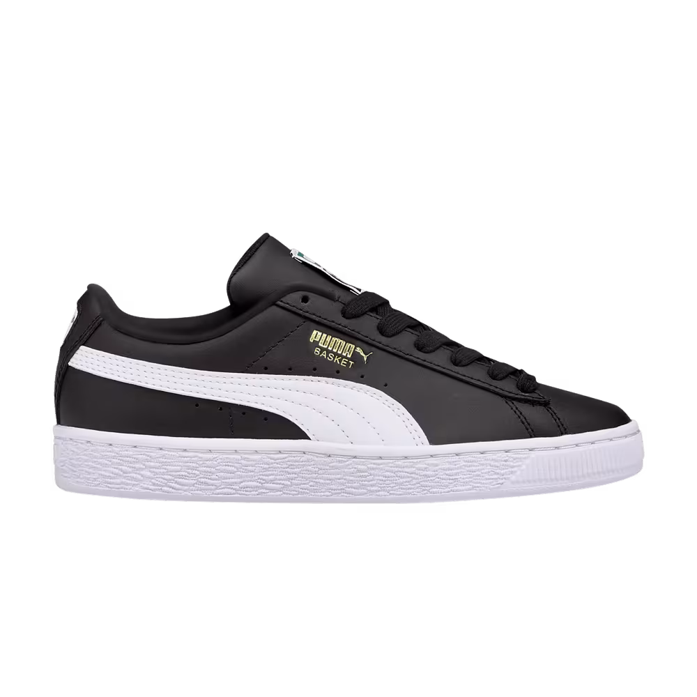 Puma Basket Classic 21 Jr Black White