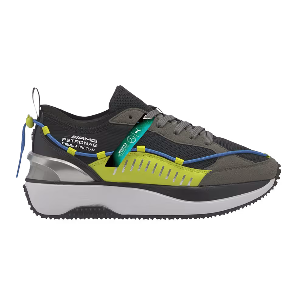 Puma Mercedes F1 x Cruise Rider Laces Black Energy Yellow