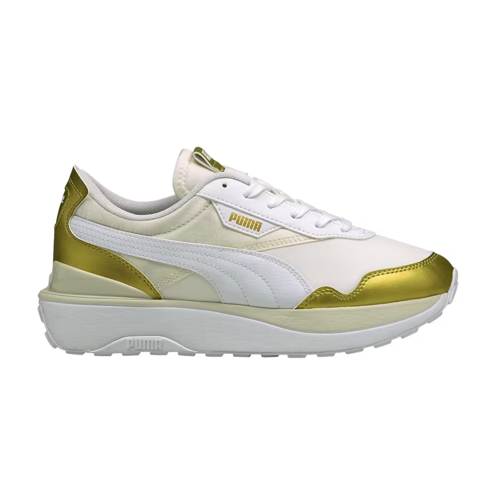 Puma Women's Cruise Rider Chrome - Vaporous Grey Team Gold