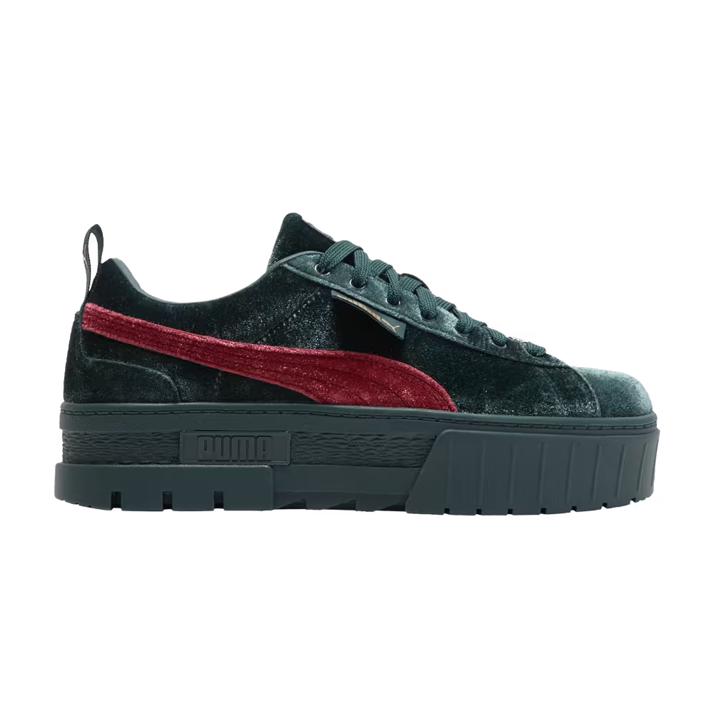 Puma Women's Mayze Velvet - Green Gables Tibetan Red